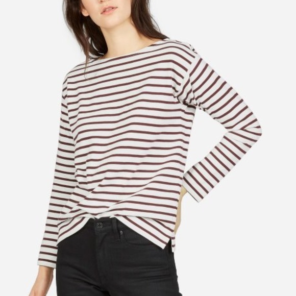 Everlane striped long sleeve Clearance